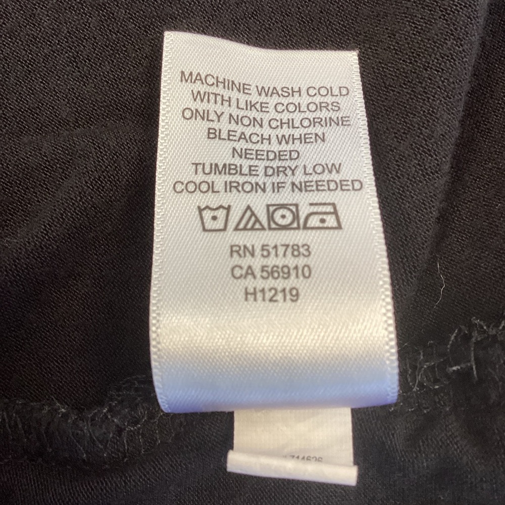 Maurices Black Short Sleeve Cardigan Sz S - Picture 7 of 11